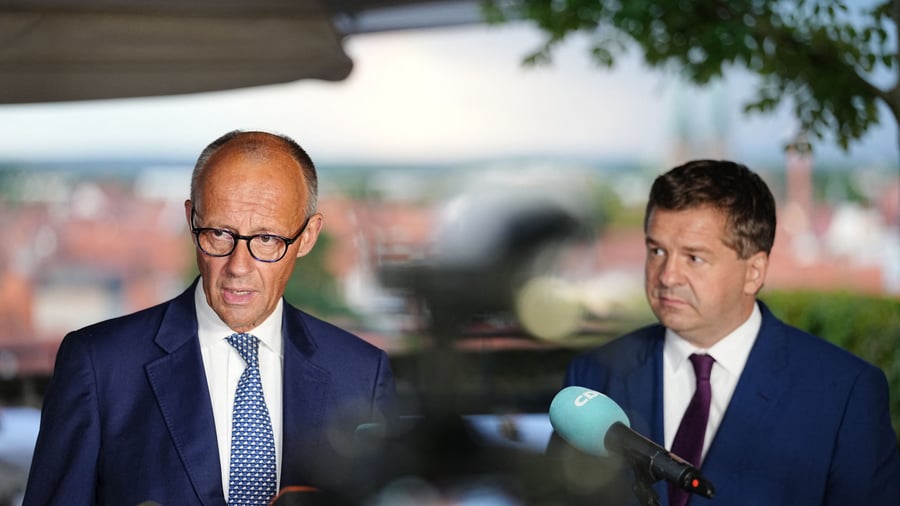Merz warnt vor AfD-Regierung in Sachsen-Anhalt