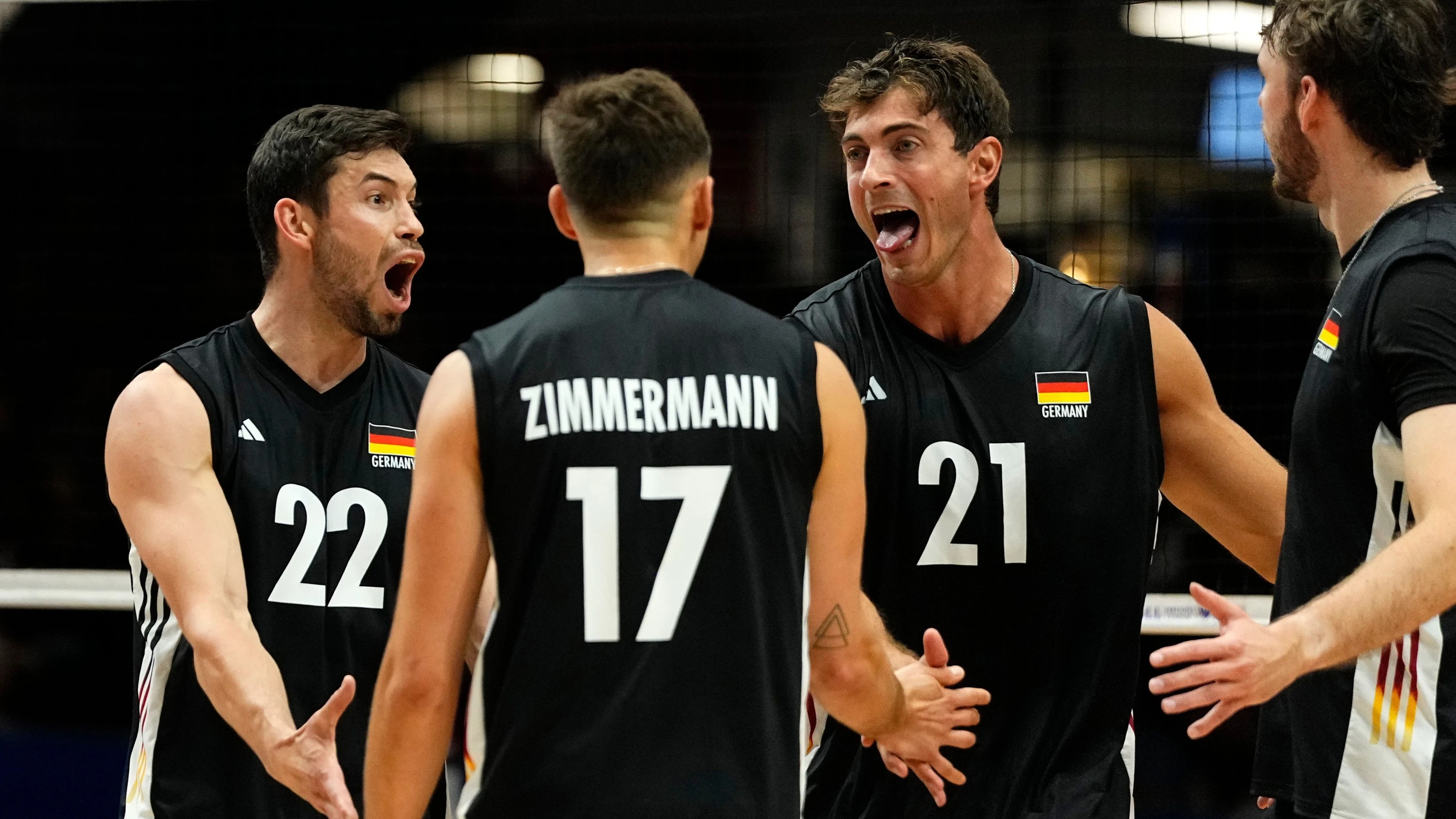 Deutsche Volleyballer stellen mit 66:64-Satz gegen Italien Weltrekord auf